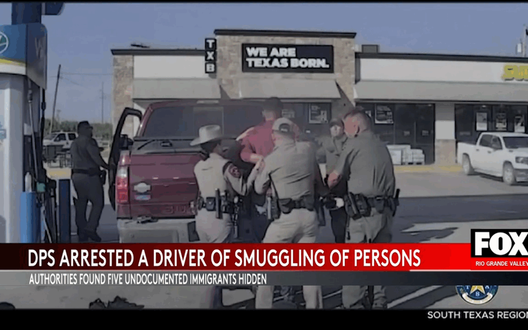 Human Smuggling Arrest in Dimmit County: Laredo Man Detained by Texas DPS