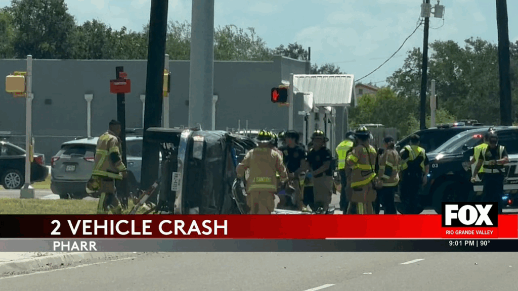 Pharr Police Investigate Multi-Vehicle Crash Near Wausau and Sugar Roads - crash,pharr car crash,pharr police department,wausau road,sugar road crash,vehicle collision investigation Pharr Police Investigate Multi-Vehicle Crash Near Wausau and Sugar Roads
