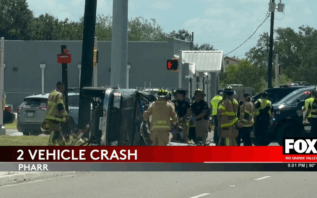 Pharr Police Investigate Multi-Vehicle Crash Near Wausau and Sugar Roads