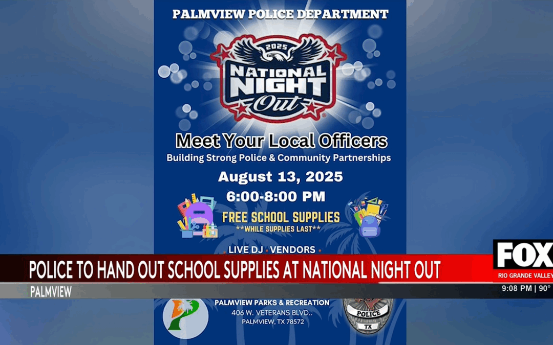 National Night Out: Palm View PD Hosts Community Event