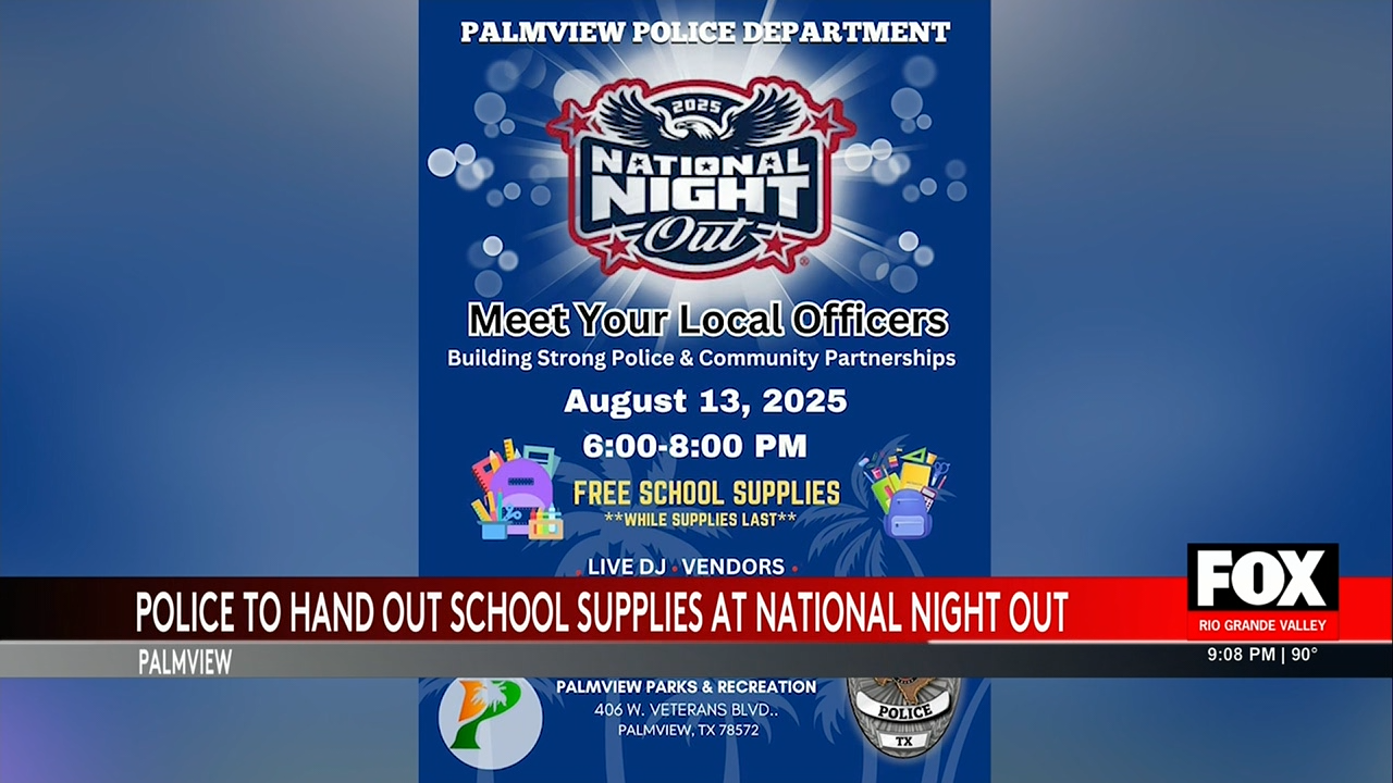 National Night Out: Palm View PD Hosts Community Event
