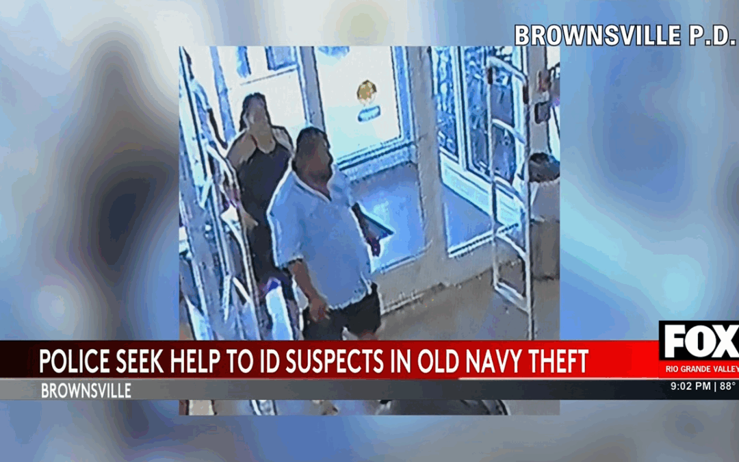 Brownsville Police Seek Public Assistance in Identifying Old Navy Theft Suspects