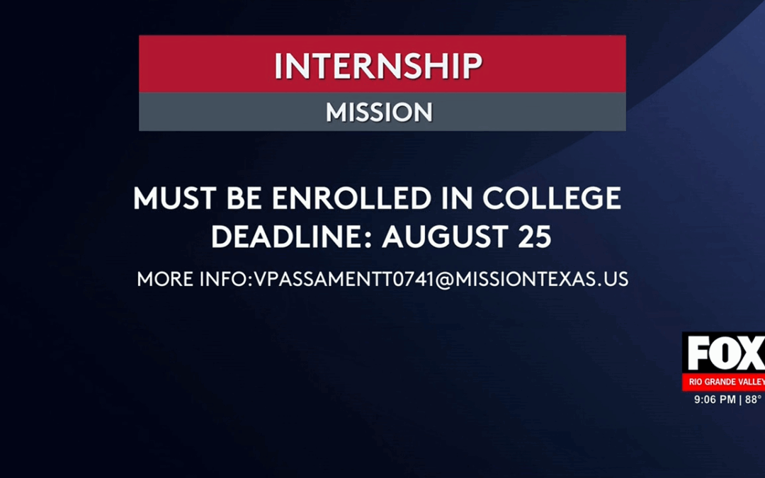 Mission Police Department Announces New Internship Opportunity for College Students