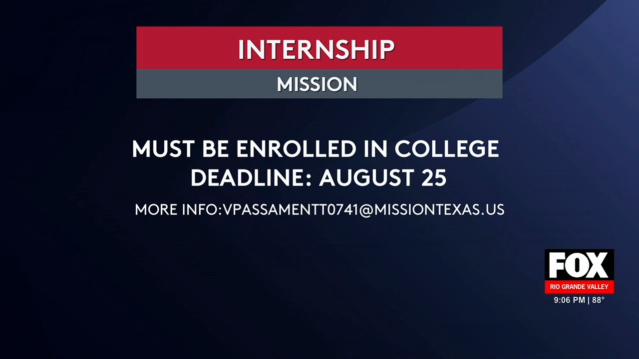 Mission Police Department Announces New Internship Opportunity for College Students