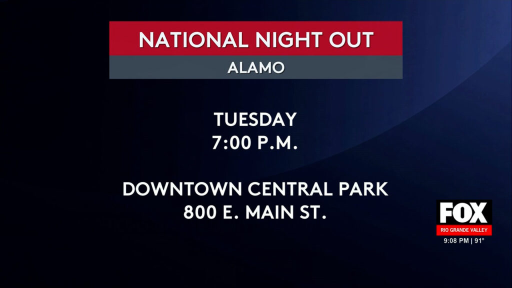National Night Out in Alamo: A Community Celebration with Law Enforcement