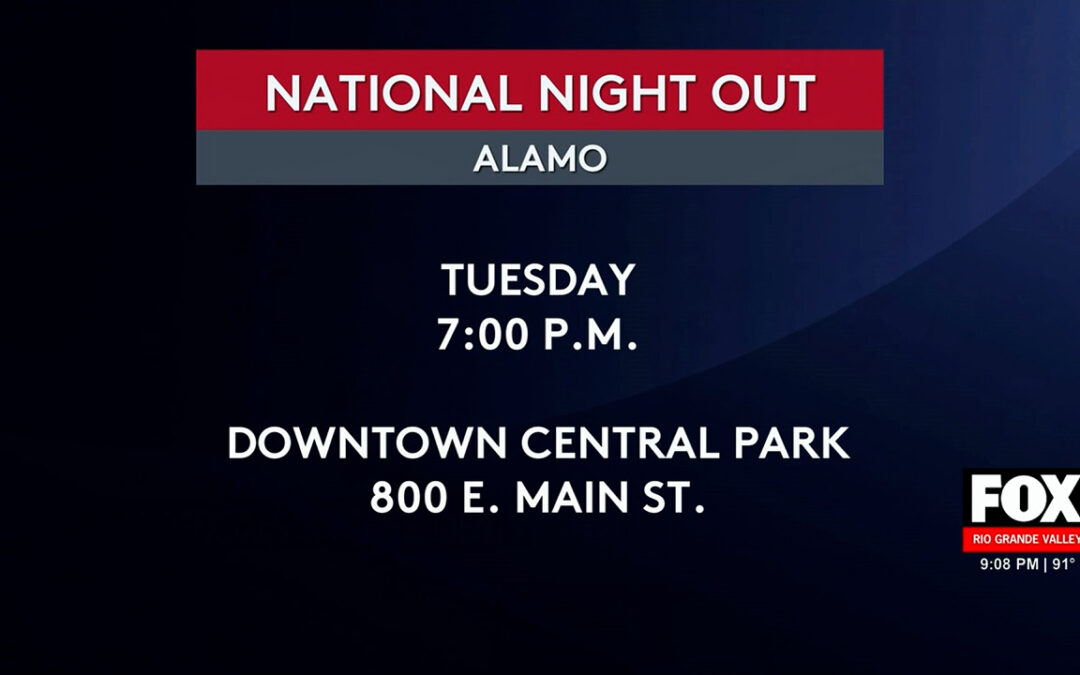 National Night Out in Alamo: A Community Celebration with Law Enforcement
