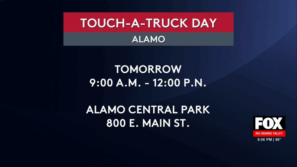 Traffic Alert: Alamo's Business 83 Closure for Touch a Truck Event