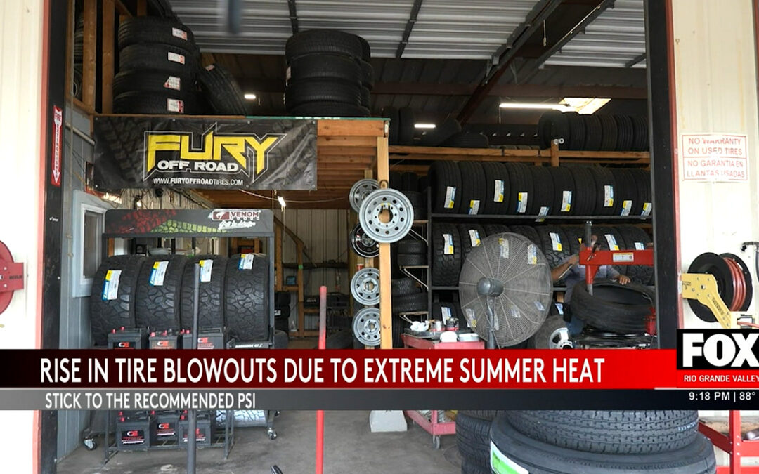 Tire Blowouts: Hidden Danger on Rio Grande Valley Roads Amid Soaring Temperatures