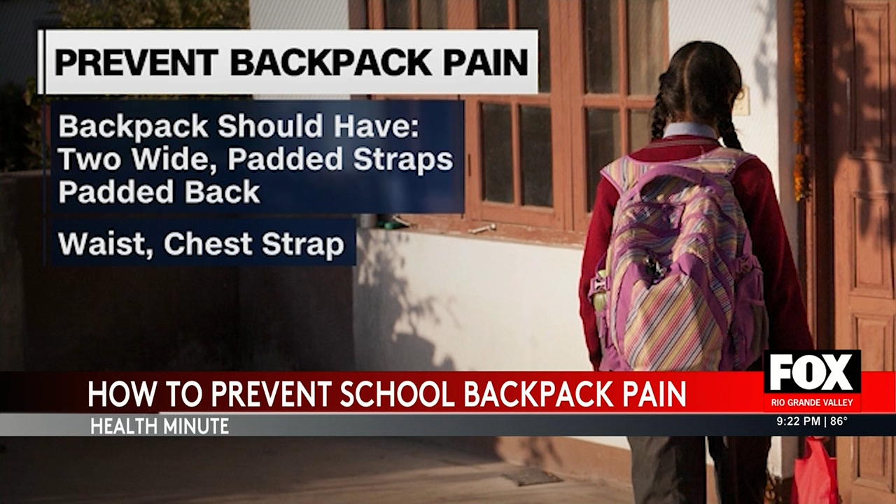Backpack Safety: How to Prevent School Backpack Pain