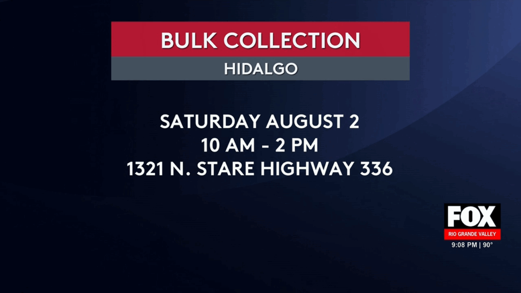 Hidalgo Residents Invited to Free Bulky Item Disposal Event - hidalgo, bulky item disposal, free event, hidalgo county, waste management Hidalgo Residents Invited to Free Bulky Item Disposal Event