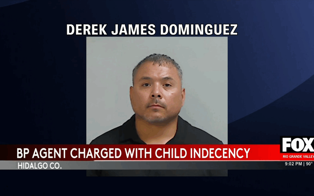 Border Patrol Agent Derek Dominguez Arraigned on Child Indecency Charge