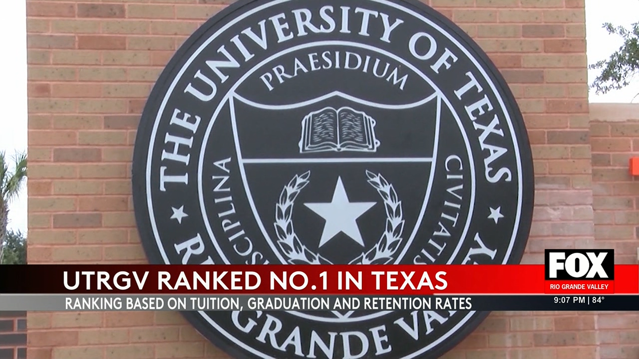 UTRGV Ranked Among Top Universities Nationally and First in Texas