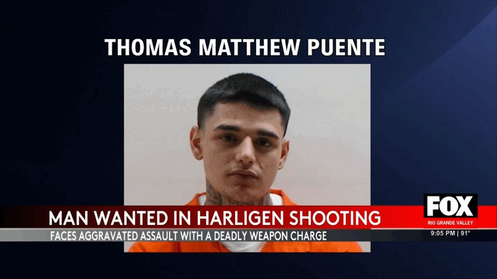 Harlingen Shooting Suspect Tomas Matthew Puente