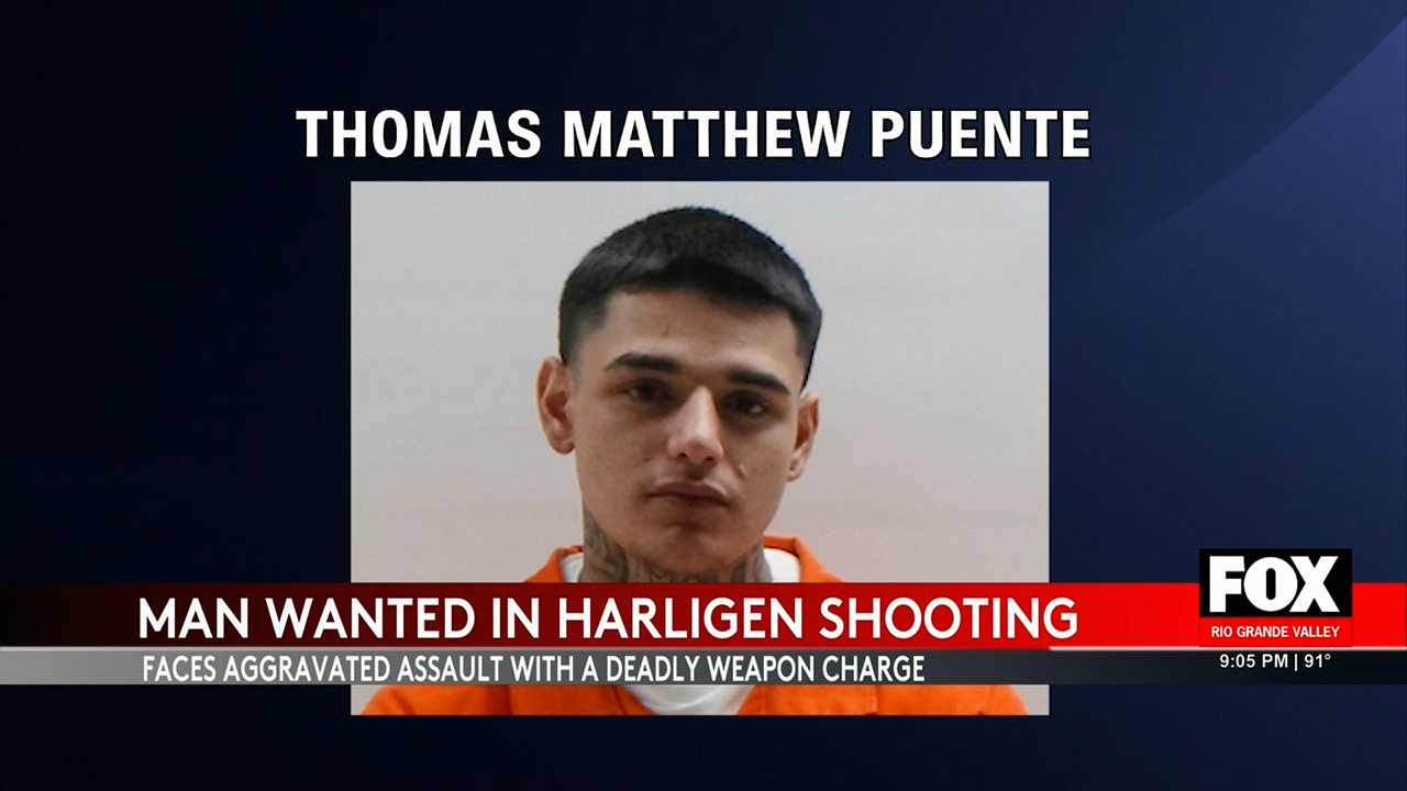 Harlingen Shooting Suspect Tomas Matthew Puente on the Run