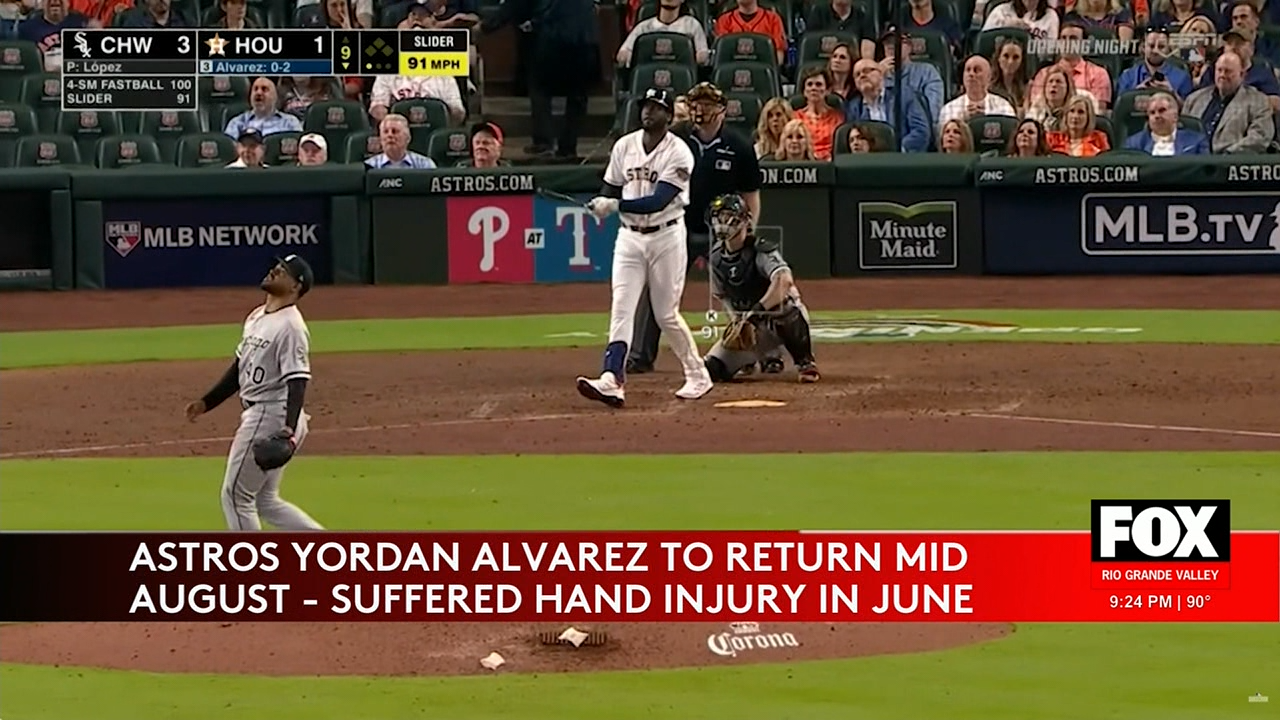 Houston Astros Await Jordan Alvarez’s Return Amid MLB Playoff Race