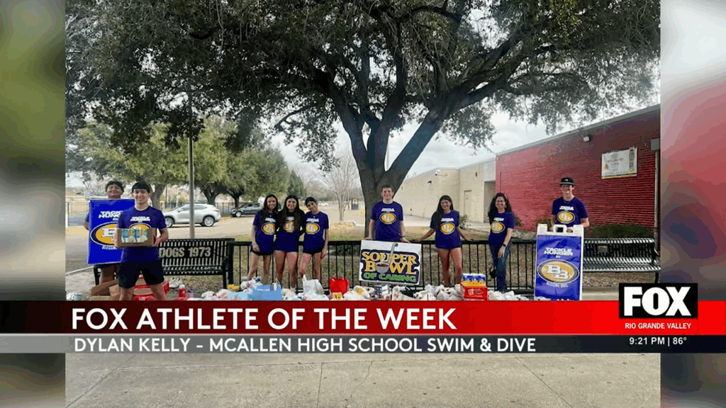 Dylan Kelly: McAllen High's Swimming Star Making Waves with Community Outreach