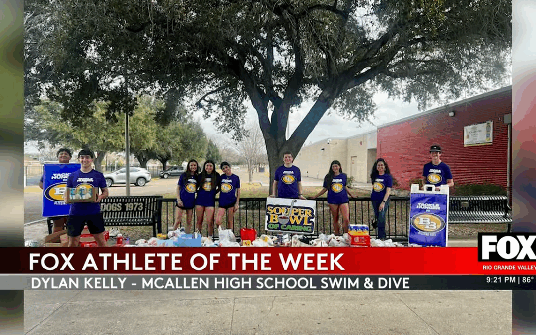 Dylan Kelly: McAllen High’s Swimming Star Making Waves with Community Outreach