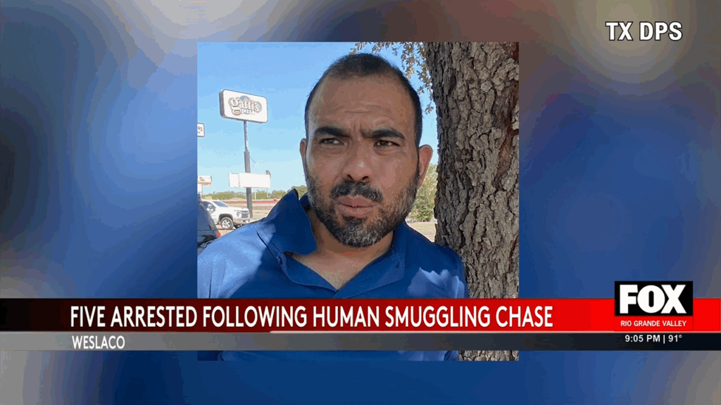 Human Smuggling Chase in Weslaco Ends with Arrest of Indiana Driver