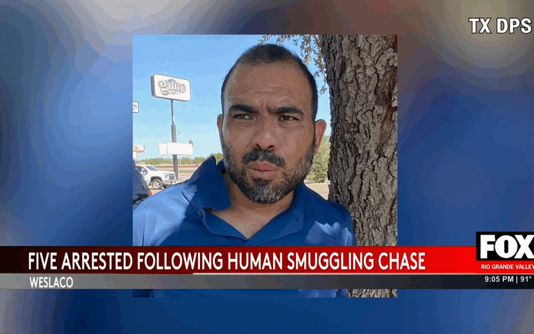 Human Smuggling Chase in Weslaco Ends with Arrest of Indiana Driver