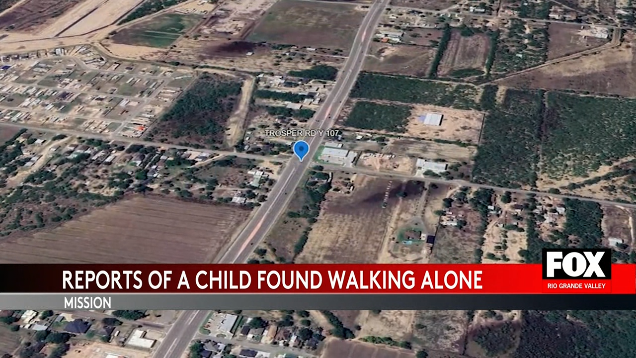 Hidalgo County Sheriff’s Office Investigates Child Found Alone in Mission
