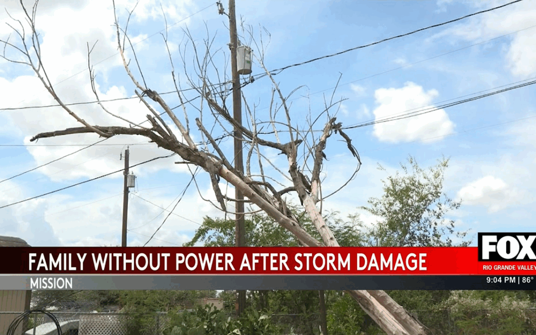 Powerful Winds Leave Mission Family Without Electricity and Water