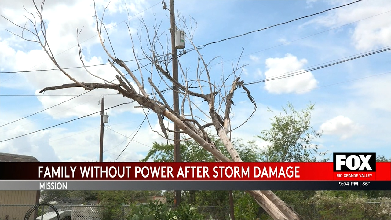 Powerful Winds Leave Mission Family Without Electricity and Water