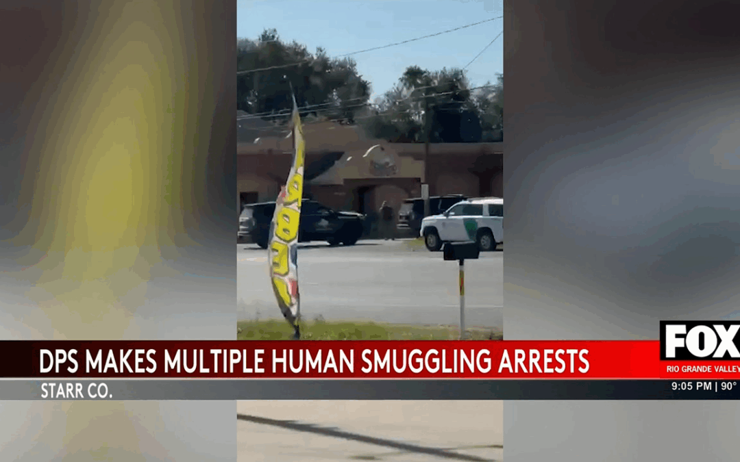 Human Smuggling Arrests on Highway 83 Near Roma and Escobares