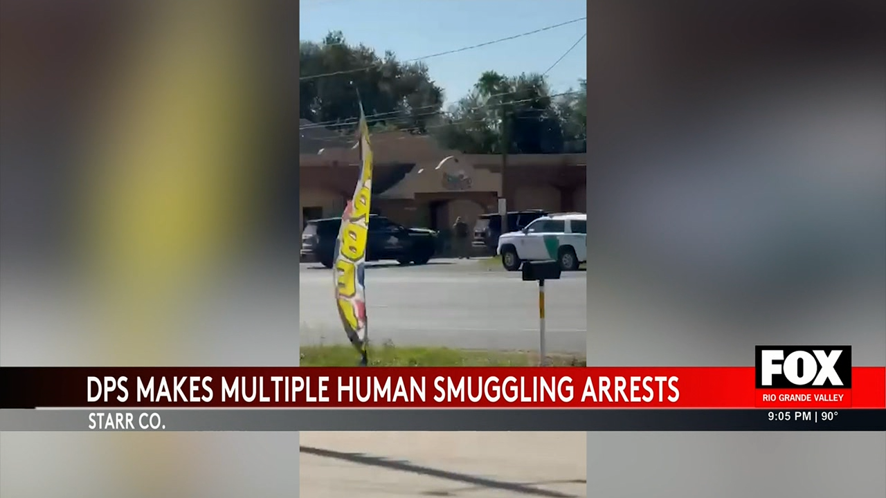Human Smuggling Arrests on Highway 83 Near Roma and Escobares