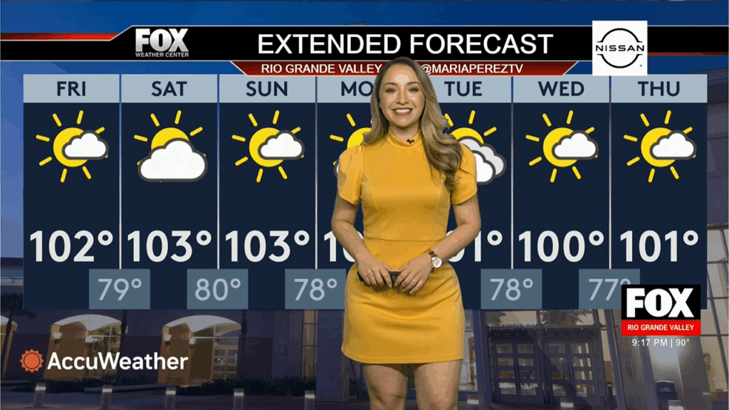 August 1, 2025 South Texas Weather Alert: Extreme Heat Persists Across McAllen and the Rio Grande Valley - weather,mcallen weather,rio grande valley temperatures,extreme heat safety,south texas weather forecast South Texas Weather Alert: Extreme Heat Persists Across McAllen and the Rio Grande Valley