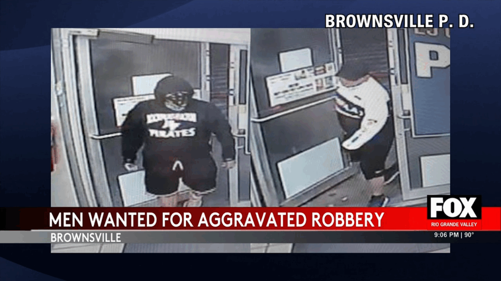 Brownsville PD Seeks Public's Assistance in Identifying Aggravated Robbery Suspects