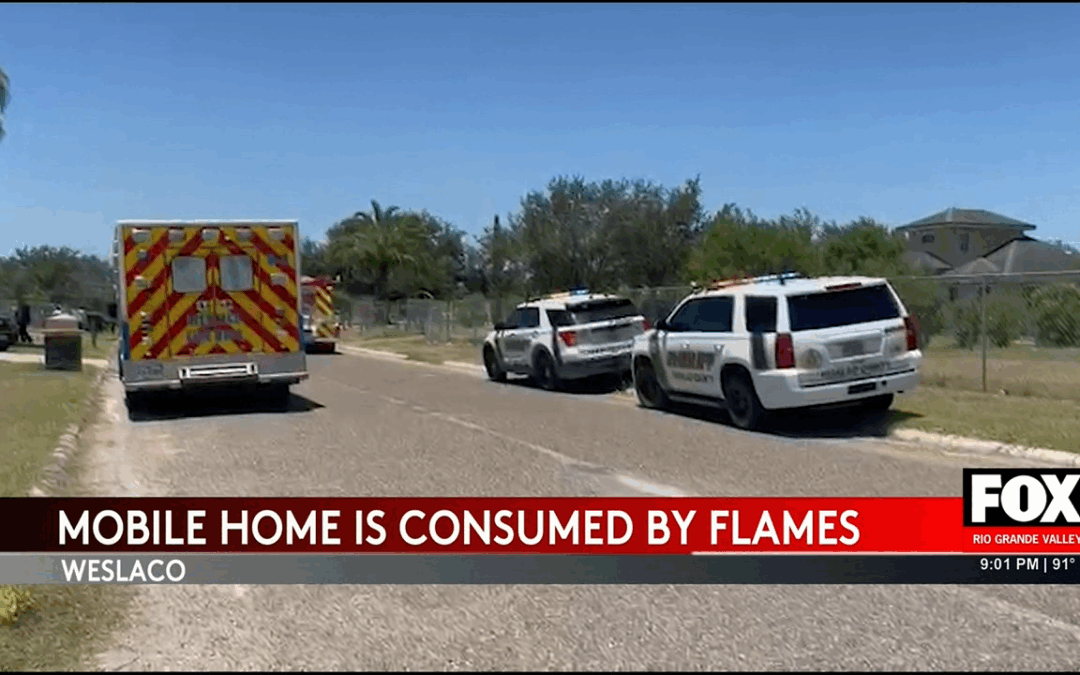 Weslaco Fire Department Responds to Devastating Mobile Home Blaze