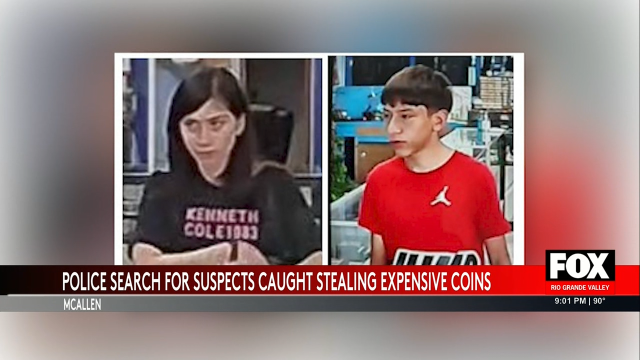 Coin Heist in McAllen: Search for Suspects in $3,600 Robbery