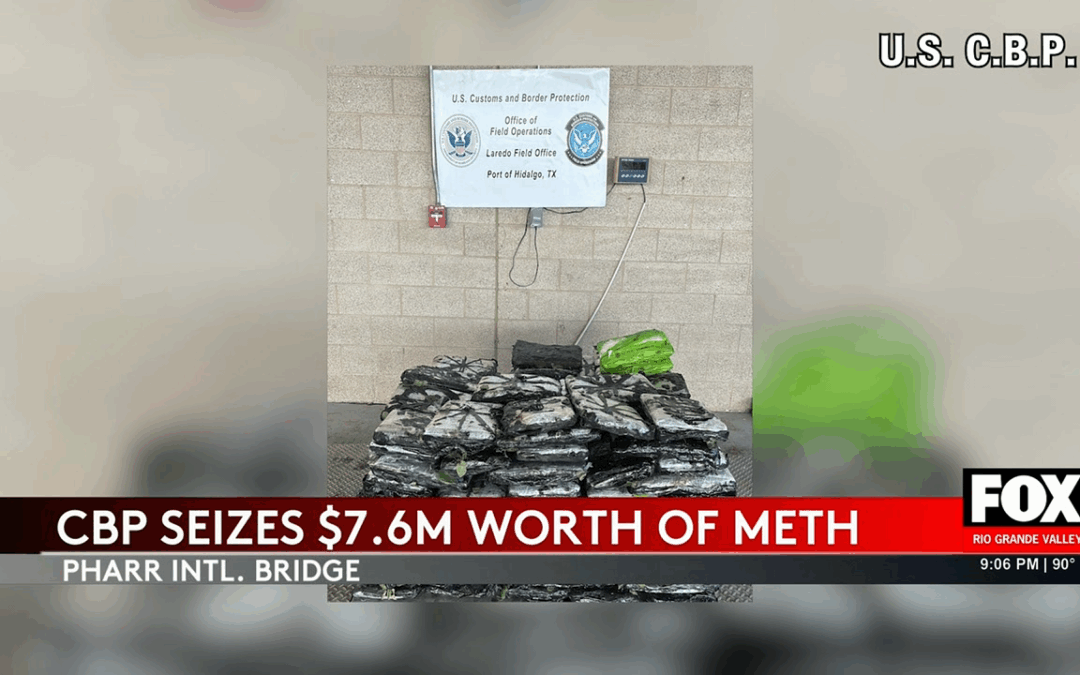 Meth Seizure at Pharr International Bridge: $7.6 Million Worth Confiscated