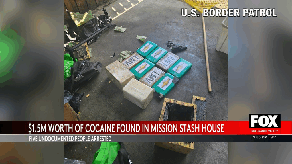 Border Patrol Uncovers $1.5 Million Cocaine Stash in Mission Mobile Home