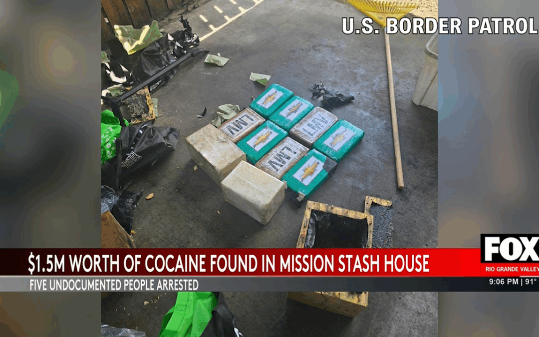 Border Patrol Uncovers $1.5 Million Cocaine Stash in Mission Mobile Home
