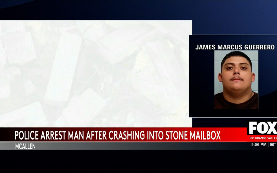 McAllen PD Arrests Man for Speeding and Drug Charges Following Crash