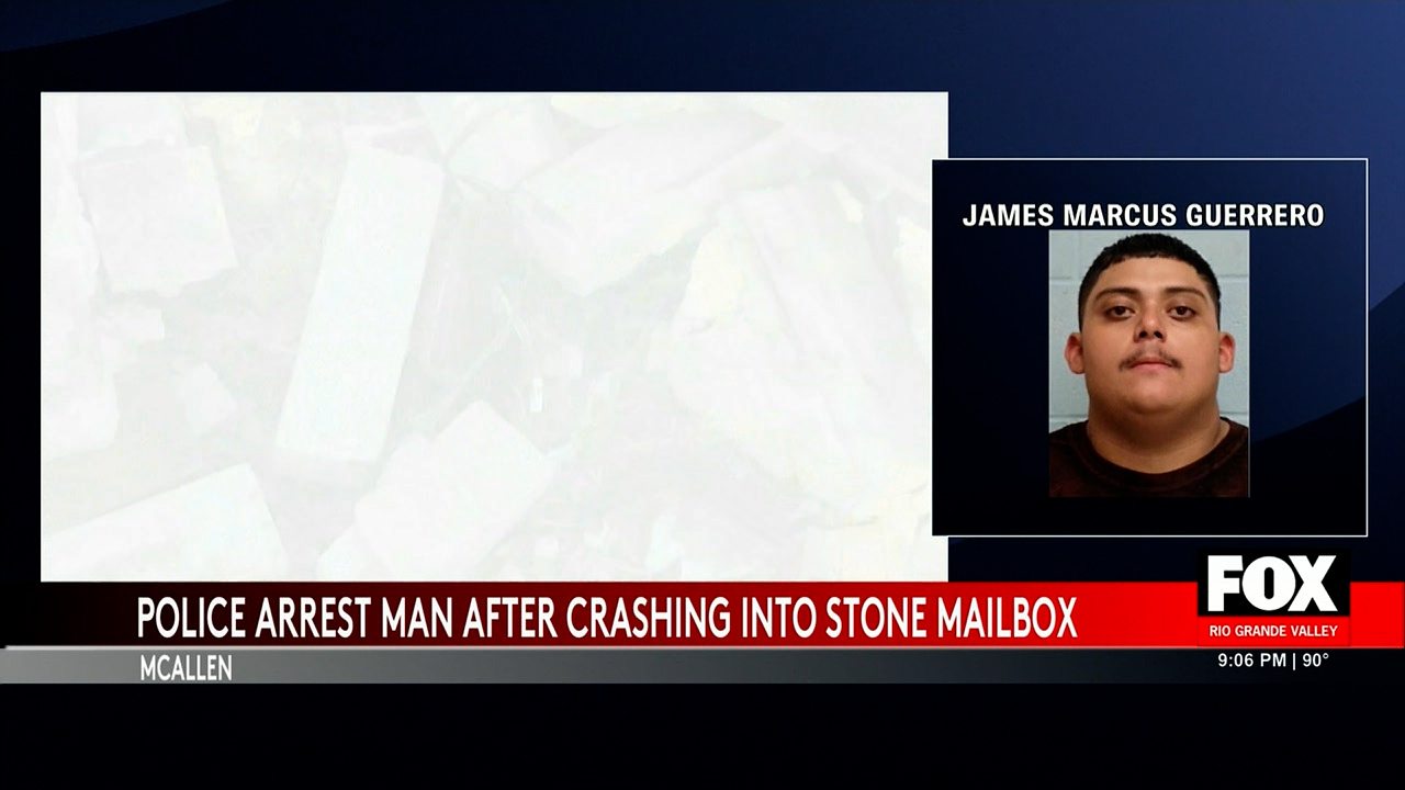 McAllen PD Arrests Man for Speeding and Drug Charges Following Crash