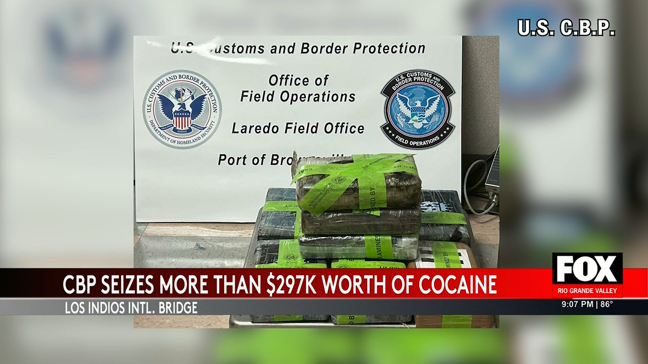 Cocaine Seized at Los Indios International Bridge in Major Drug Bust ...