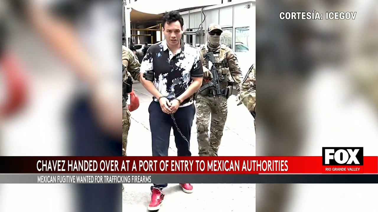 Mexican Fugitive Julio Cesar Chavez Arrested for Firearms Trafficking