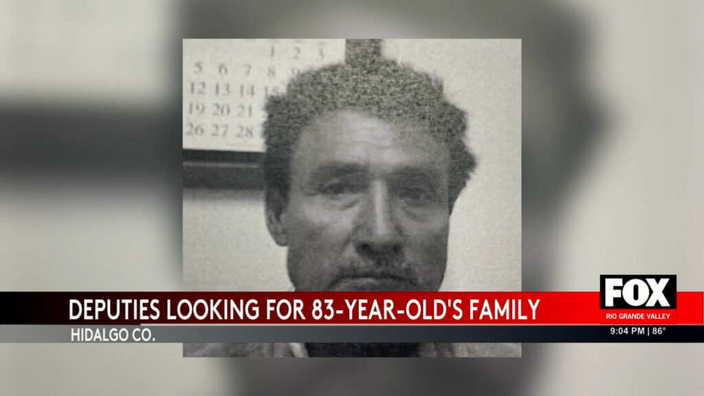 Hidalgo County Seeks Help Locating Family of Deceased Elderly Man