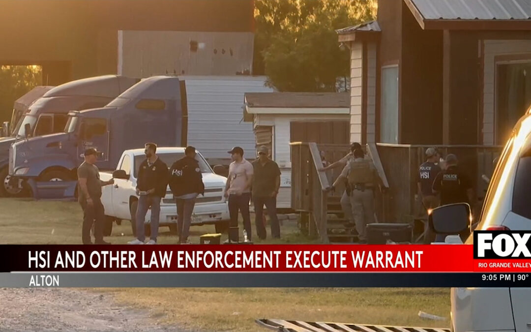 Law Enforcement Agencies Conduct Major Operation in Alton