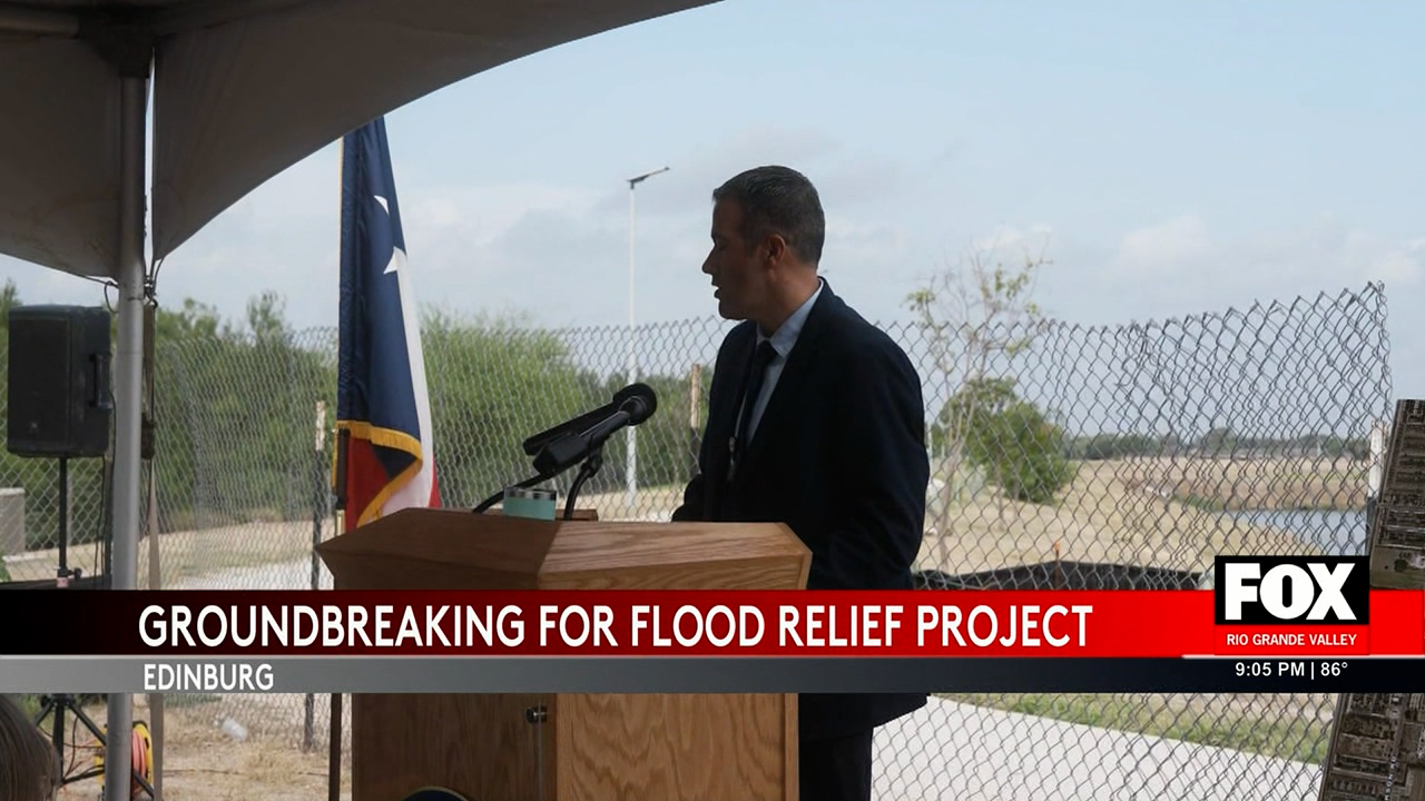 Edinburg Launches Major Flood Relief Project with Groundbreaking Ceremony