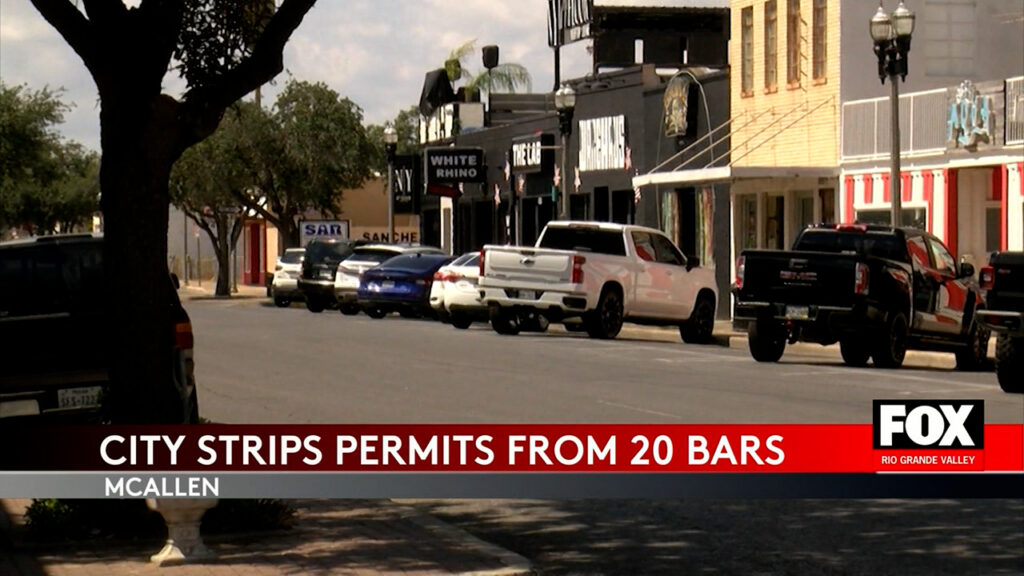 "McAllen Bars Face Permit Revocations Amid Underage Drinking Crackdown"