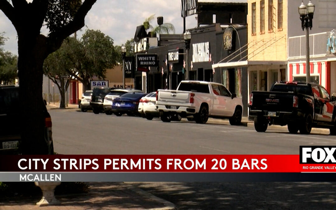 McAllen Bars Face Permit Revocations Amid Underage Drinking Crackdown