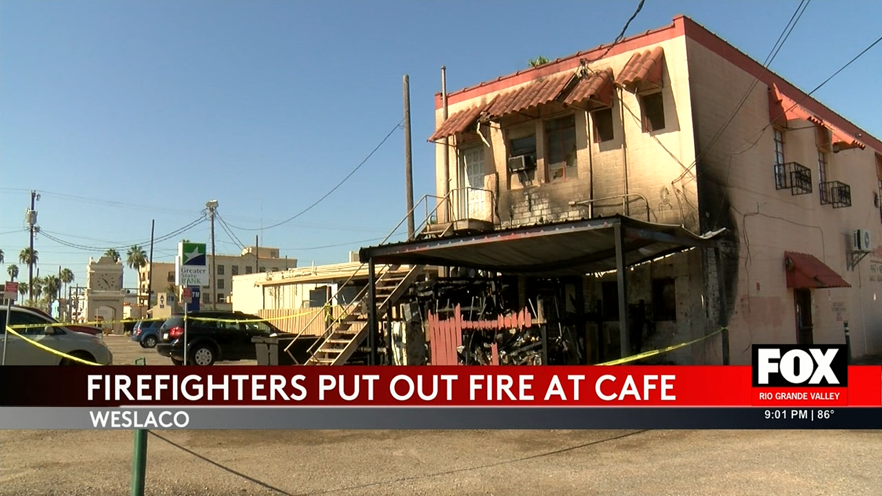 Firefighters’ Quick Action Saves Sevilla Cafe in Weslaco from Major Blaze