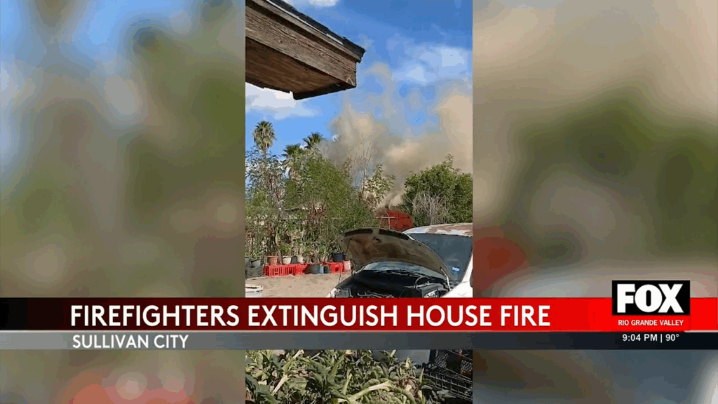 Firefighters Respond to House Fire in Sullivan City, Resident Escapes Unharmed