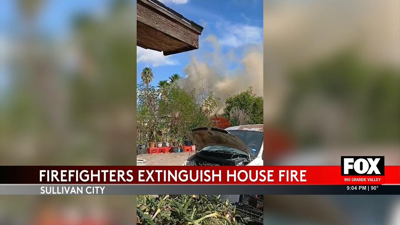 Firefighters Respond to House Fire in Sullivan City, Resident Escapes Unharmed