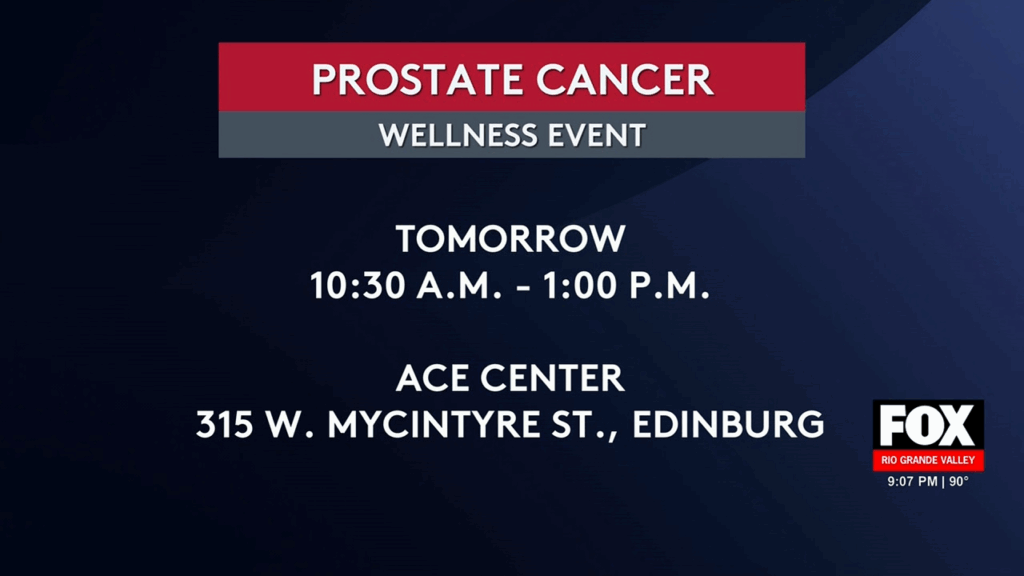 Prostate Cancer Wellness Event in Edinburg: Free PSA Testing Available