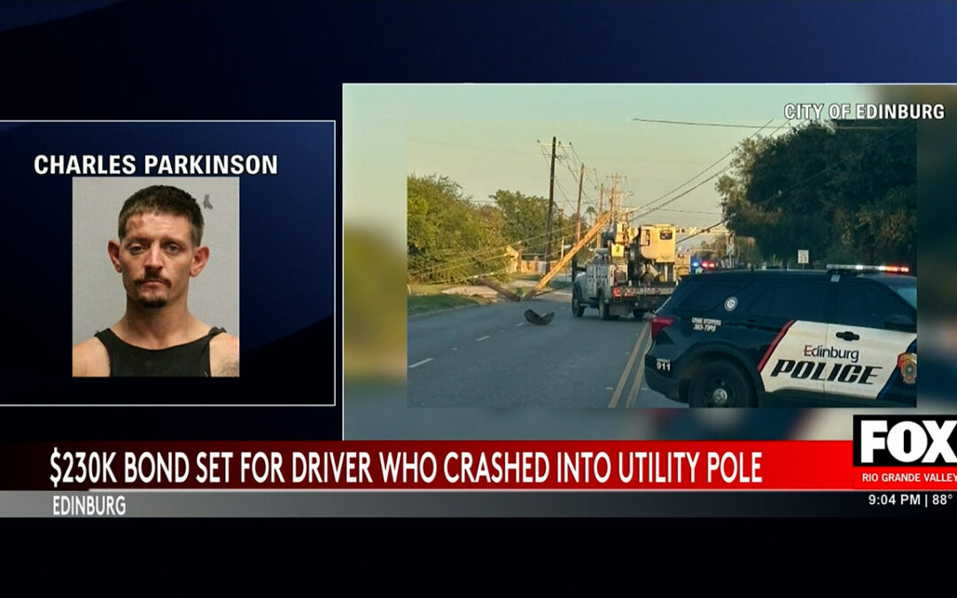Edinburg Man Arrested After DWI Crash That Knocked Down Power Lines