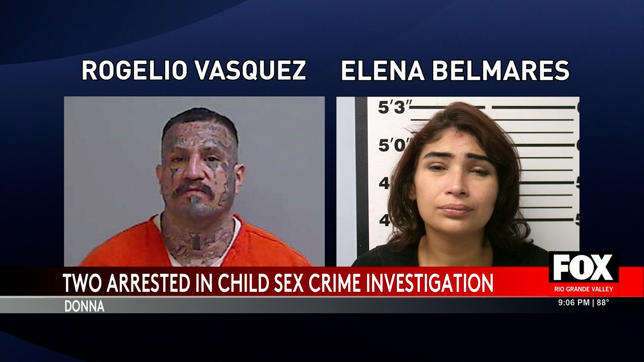 Arrest: Donna Police Charge Two in Child Sex Crime Investigation With $160,000 Bond
